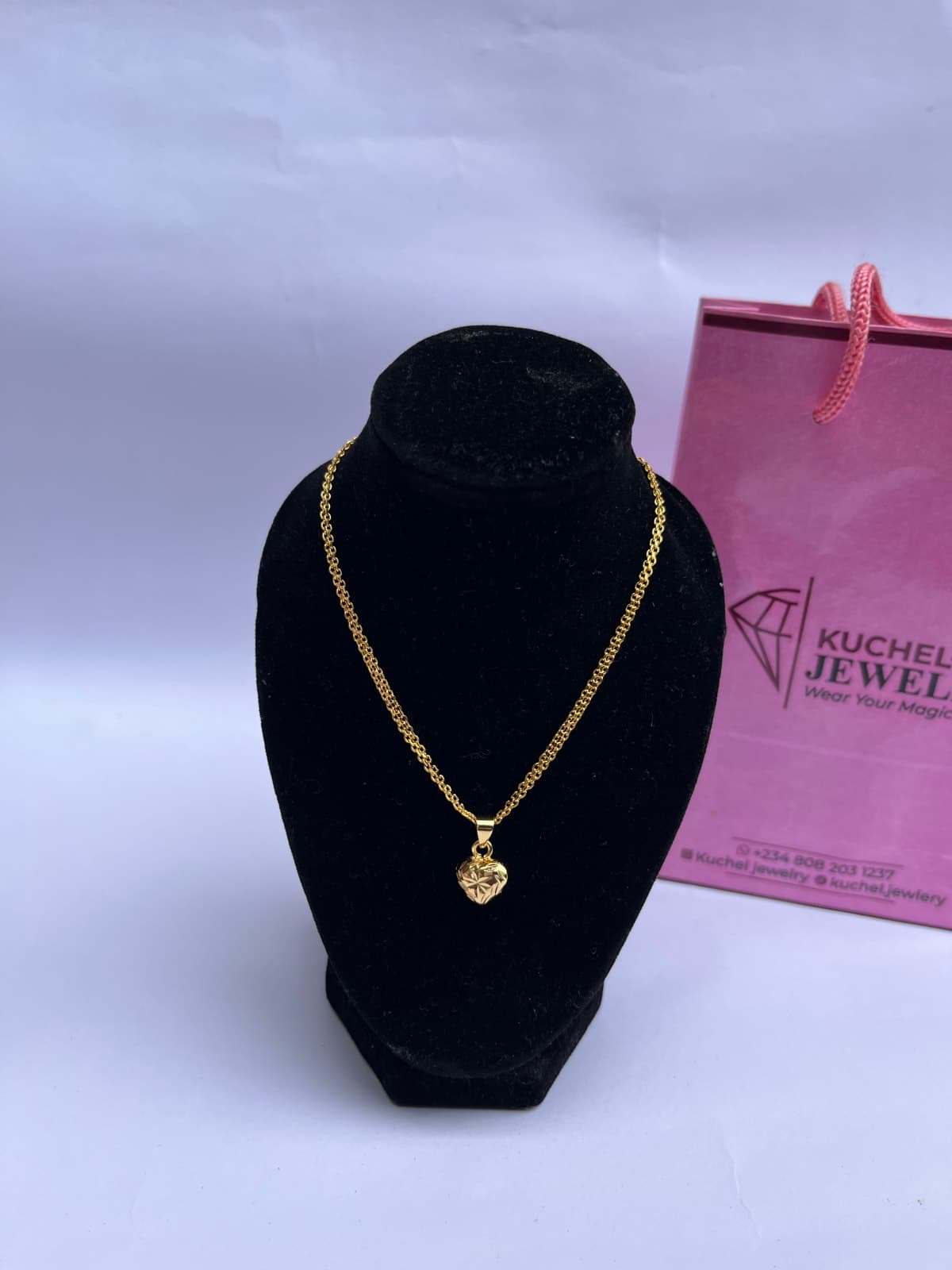 Gold Replica love necklace